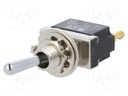 Switch: toggle; Pos: 2; SPDT; ON-ON; 6A/250VAC; Leads: for soldering