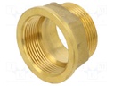 Male-female,hexagonal; max.6bar@<90°C,max.16bar@10°C÷30°C
