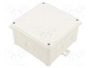Enclosure: junction box; X: 118mm; Y: 68mm; Z: 118mm; wall mount