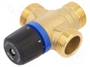 Thermostatic mixing valve; 20÷43°C; domestic hot water