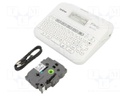 Label printer; Keypad: QWERTY; Interface: USB; 20mm/s