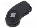 Enclosure: for remote controller; X: 31.8mm; Y: 72.1mm; Z: 14.7mm