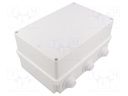 Enclosure: junction box; X: 150mm; Y: 235mm; Z: 115mm; wall mount
