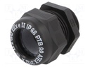 Cable gland; with metric thread; M40; IP68; Mat: polyamide; black
