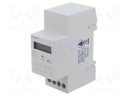 Counter: electronical; LCD; working time; Range: 99999,99h; IP20