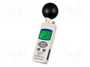 Thermo-hygrometer; LCD; Non-contact temp.range: 0÷50°C; 5÷95%RH