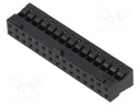 2mm MGrid WtB Rec Crp Hsg PBT Blk 30Ckt