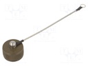 Accessories: protection cover; olive; size 13; aluminium alloy