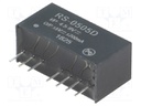 Converter: DC/DC; 2W; Uin: 4.5÷9V; Uout: 5VDC; Uout2: -5VDC; SIP8