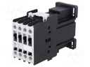Contactor: 3-pole; NO x3; Auxiliary contacts: NO; 24VDC; 18A; CL