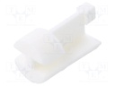 Spacer sleeve; LED; Øout: 3.6mm; ØLED: 3mm; L: 6.4mm; natural