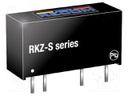 Converter: DC/DC; 2W; Uin: 10.8÷13.2V; Uout: 15VDC; Iout: 132mA; SIP7