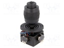 Joystick; 0÷5kΩ±5%,3- axes,FIRE function, 1 x NO contact; 5kΩ
