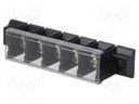 Terminal block; soldering,screw terminal; ways: 5; 6mm2; 750V