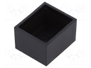 Enclosure: designed for potting; X: 14.8mm; Y: 17.3mm; Z: 10.5mm