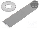 Wire: ribbon; 1mm; stranded; Cu; unshielded; PVC; grey; 100m