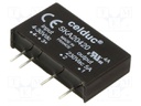 Relay: solid state; SPST-NO; Ucntrl: 4÷30VDC; 5A; 12÷275VAC