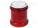 Signaller: lighting; LED; red; Usup: 24VDC; Usup: 24VAC; IP66