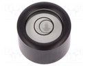 Spirit level; with smooth reference surface; 13mm; aluminium