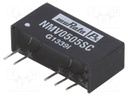 Converter: DC/DC; 1W; Uin: 4.5÷5.5V; Uout: 5VDC; Uout2: -5VDC