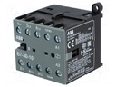 Contactor: 3-pole; NO x3; Auxiliary contacts: NO; 220÷240VAC; 7A