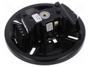 Signaller: sound; bell; 12VDC; 95dB; Series: CF; IP21; Ø152x63mm