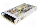 Power supply: switched-mode; modular; 200.4W; 12VDC; 215x115x30mm