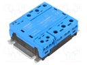 Relay: solid state; Ucntrl: 4÷30VDC; 50A; 24÷520VAC; 3-phase; IP20