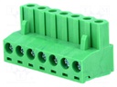 Pluggable terminal block; Contacts ph: 5.08mm; ways: 7; straight