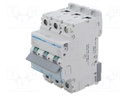 Circuit breaker; 230/400VAC; Inom: 13A; Poles: 3; DIN; Charact: C