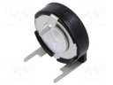 Potentiometer: mounting; single turn,horizontal; 10kΩ; 250mW