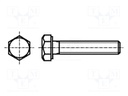 Screw; M3x6; 0.5; Head: hexagonal; A2 stainless steel; DIN 933