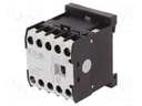 Contactor: 3-pole; NO x3; 24VDC; 8.8A; DILEM; screw terminals; 4kW