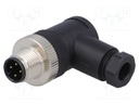 Plug; M12; PIN: 4; male; A code-DeviceNet / CANopen; for cable