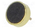 Microphone; electret; 100Hz÷10kHz; 2.2kΩ; -42dB; Ø4x1.5mm; 500uA