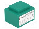 Transformer: encapsulated; 6VA; 230VAC; 9V; 9V; 333.3mA; 333.3mA