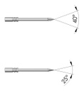 Test needle; Operational spring compression: 4.3mm; 2A; Ø: 0.5mm
