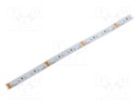 LED tape; white warm; 2216; LED/m: 120; 8mm; white PCB; IP20; 120°