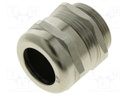 Cable gland; M25; 1.5; IP68; brass; lead free