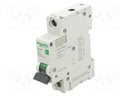 Circuit breaker; 230/400VAC; Inom: 13A; Poles: 1; Charact: B; 6kA