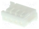 Plug; wire-board; female; 1.5mm; PIN: 4; w/o contacts; for cable