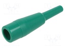 Test Clip Insulator, Green, Mueller BU-27, BU-27C, BU-27CG & BU-27CGW Series Test Clips