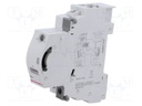 Shunt release; for DIN rail mounting; 230VAC