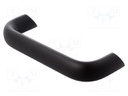 Handle; Mat: aluminium; black; H: 54mm; L: 177mm; W: 26mm