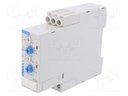 Current monitoring relay; 250VAC/5A; 24VDC; DIN; -20÷50°C; IP20
