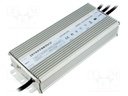 Power supply: switched-mode; LED; 300W; 12VDC; 22.9A; 90÷305VAC