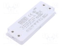 Power supply: switched-mode; LED; 12W; 2÷19VDC; 700mA; 198÷264VAC