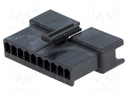 Plug; wire-wire; male; NPP; 2.5mm; PIN: 10; w/o contacts; for cable