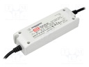 Power supply: switched-mode; LED; 30W; 20VDC; 14÷20VDC; 1.5A; IP64