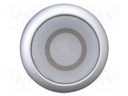 Switch: push-button; Stabl.pos: 2; 22mm; white; IP67; Pos: 2; Ø22.5mm